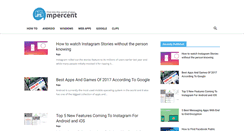 Desktop Screenshot of ampercent.com